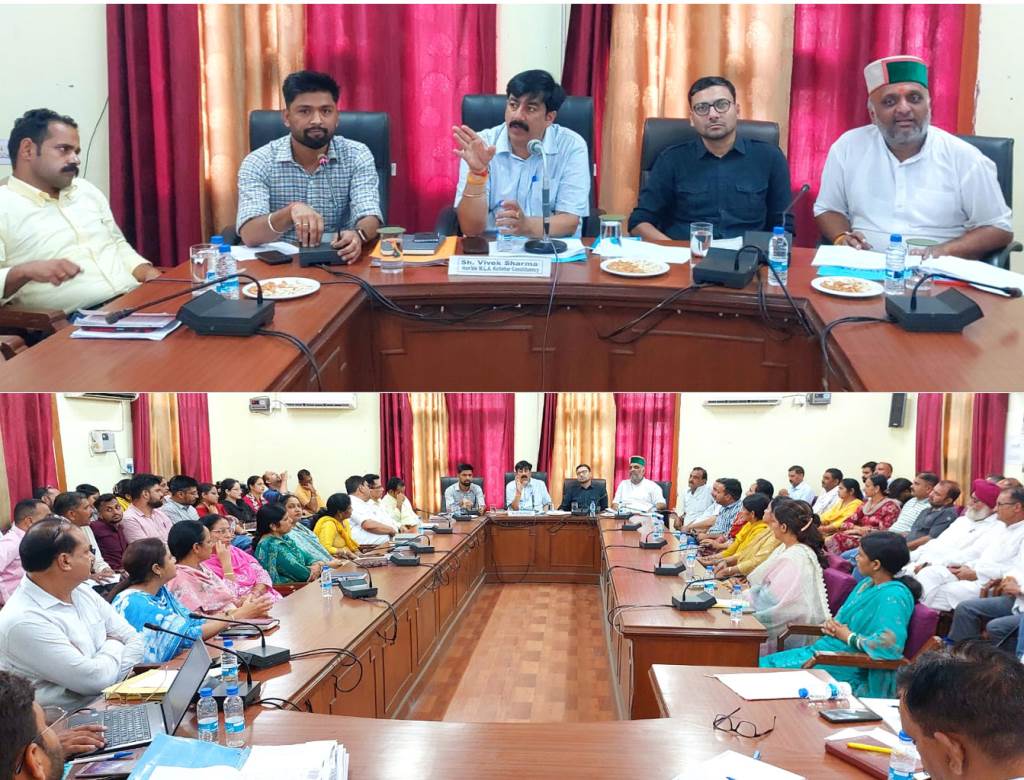 Development works must be completed in a timely and qualityoriented manner Vivek Sharma